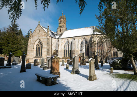 Le Kirk de Calder au milieu de Calder, en Écosse Banque D'Images