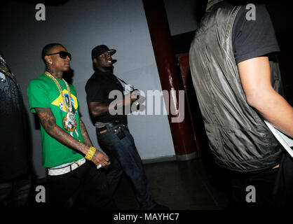 Le rappeur Deandre Way aka Soulja Boy Tell 'Em à l'explosion d'été à la sports arena le 20 août 2011 à Los Angeles, Californie. Banque D'Images