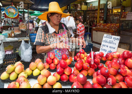 Food dans Chinatown, Yawarat, Bangkok, Thaïlande Banque D'Images