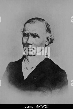 Portrait du docteur Alfred Louis Armand Marie Velpeau ( 1795 - 1867 ) - photographie par Anonyme Banque D'Images