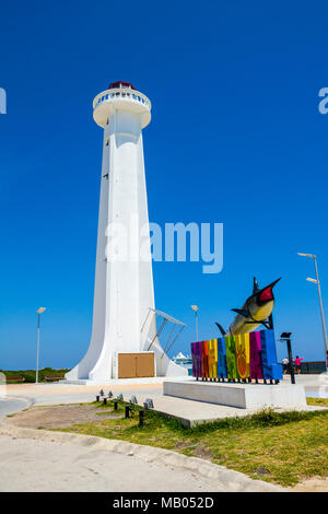 Phare de la plage de Patong beach, la destination de croisière Costa Maya au Mexique l'Amérique est un arrêt populaire sur le navire de croisière des Caraïbes de l'Ouest d' Banque D'Images