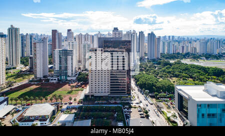 Vue Aérienne, Goiania, Goias, Brésil Banque D'Images