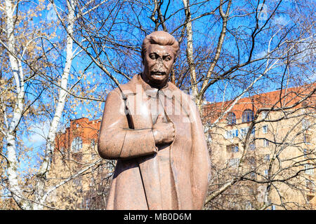 Monument à Staline. 'Museon Parc des arts'. Moscou, Russie Banque D'Images