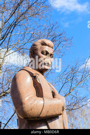 Monument à Staline. 'Museon Parc des arts'. Moscou, Russie Banque D'Images