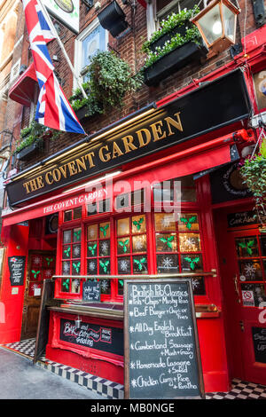 L'Angleterre, Londres, Soho, Covent Garden Pub Banque D'Images