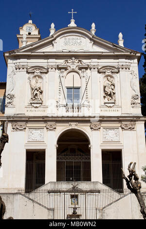 L'église Saint Isidore - Rome (Sant'Isidoro degli Irlandesi) - Irish spirituel en Italie Banque D'Images