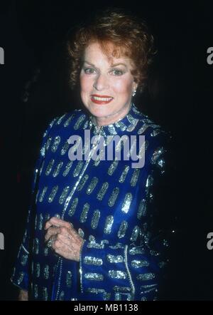 Maureen O'Hara 1982 Photo de John Barrett/PHOTOlink.net Banque D'Images