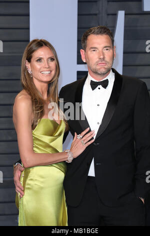 Vanity Fair Oscar Party 2018 s'est tenue à l'Wallis Annenberg Center for the Performing Arts à Los Angeles, Californie comprend : Heidi Klum Où : Los Angeles, California, United States Quand : 04 mars 2018 Credit : Sheri/WENN.com Determan Banque D'Images