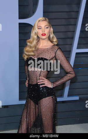 Vanity Fair Oscar Party 2018 s'est tenue à l'Wallis Annenberg Center for the Performing Arts à Los Angeles, Californie avec : Elsa Hosk Où : Los Angeles, California, United States Quand : 04 mars 2018 Credit : Sheri/WENN.com Determan Banque D'Images