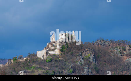 Burgruine Dürnstein in der Wachau Banque D'Images