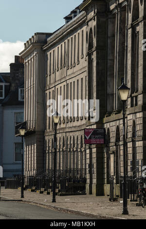 L'architecture géorgienne à Perth, Ecosse, Royaume-Uni Banque D'Images