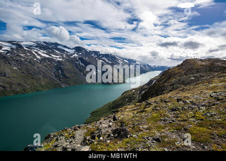 Nation Jotunheimen une zone montagneuse dans le sud de la Norvège et une partie de la gamme depuis longtemps connu sous le nom de montagnes scandinaves Banque D'Images