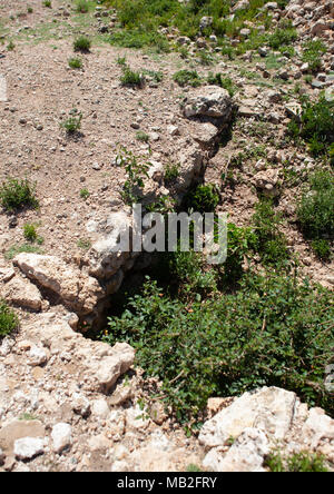 Ruines à cheikh montagnes, Togdheer, Cheikh, le Somaliland Banque D'Images