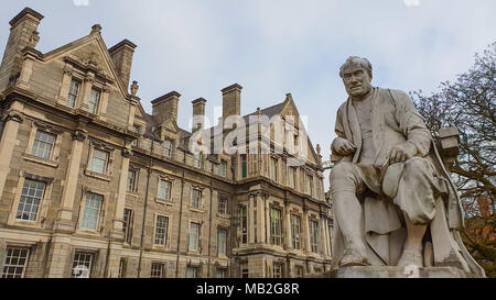 George Salmon Provost monument au Trinity College de Dublin Banque D'Images