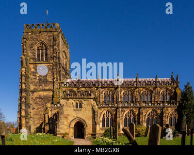 L'église St Mary, Thirsk, UK. Banque D'Images