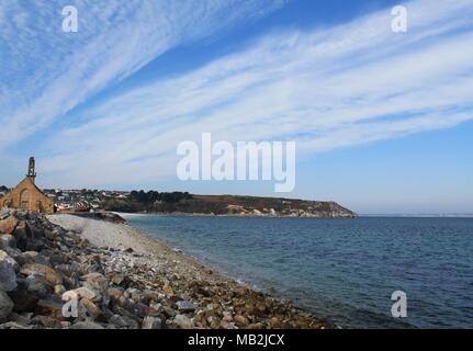 Camaret sur Mer en presqu'île de Crozon, parc régional naturel d'Armorique - Bretagne, France Banque D'Images