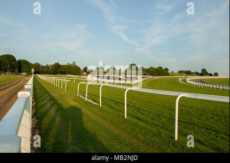 Les paysages et d'Epsom Racecourse Scene Banque D'Images