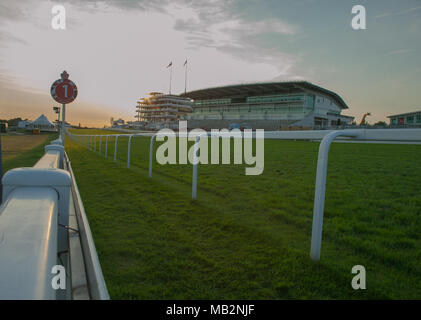 Les paysages et d'Epsom Racecourse Scene Banque D'Images