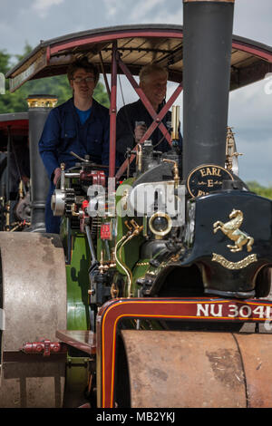 Kelsall, 2013 Juste à vapeur Cheshire. Banque D'Images