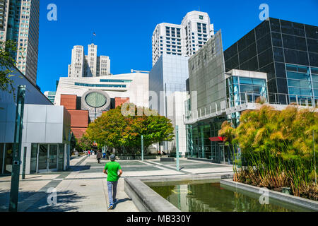 SFMOMA. Le San Francisco Museum of Modern Art de San Francisco. La Californie. USA Banque D'Images