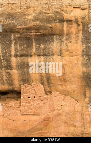 Fire Temple House, Mesa Verde National Park, Colorado Banque D'Images