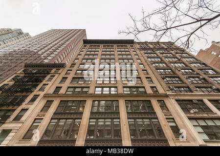 114 West 26th Street à Chelsea à New York le Mercredi, Mars 28, 2018. (Â© Richard B. Levine) Banque D'Images