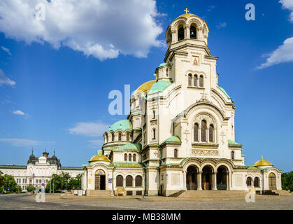 La Cathédrale Alexandre-nevski de Sofia, la capitale bulgare Banque D'Images