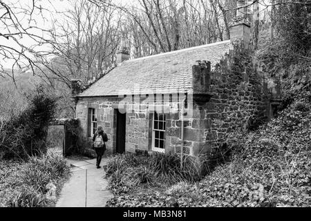 Les motifs de Château de Culzean situé près de Maybole dans Ayrshire en Écosse Banque D'Images