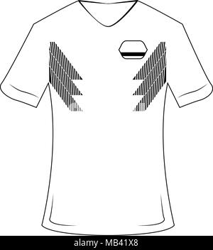 Colombie soccer sport wear Illustration de Vecteur