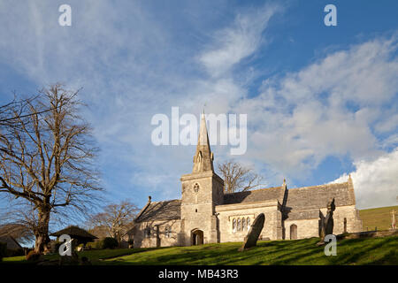 Saint Michel et tous les Anges en l'Église dans le village de Dorset. Littlebredy Banque D'Images