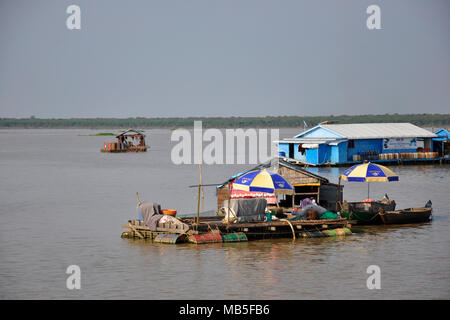 Le Cambodge, Tonle Sap Banque D'Images