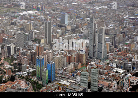 La COLOMBIE, Bogota, paysage Banque D'Images