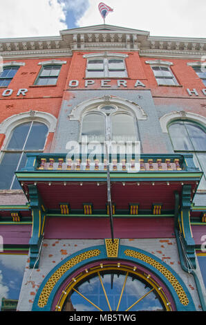 Le Tabor Opera House, construit en 1879 par Horace Tabor, est encore utilisé aujourd'hui pour des spectacles musicaux et de pièces de théâtre. Banque D'Images