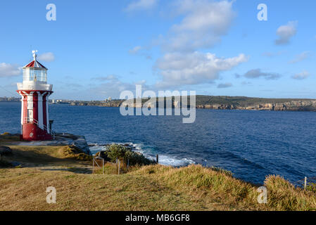 Phare Hornby sur South Head à Sydney au cours de l'après-midi Banque D'Images