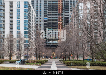 St. ReRegis Hotel aka Vista Tower en construction Banque D'Images