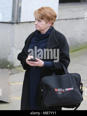 Anne Diamond à l'extérieur des Studios ITV avec : Anne Diamond Où : London, Royaume-Uni Quand : 08 mars 2018 Credit : Rocky/WENN.com Banque D'Images