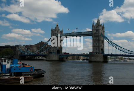 Tower Bridge Central London Royaume-Uni Banque D'Images