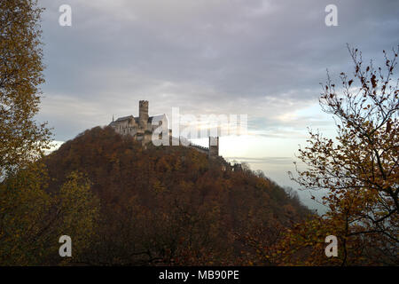 Château Bezdez dans le Nord de la Bohème, en République tchèque. Banque D'Images
