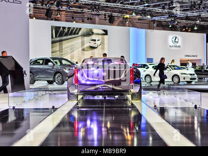 4ème Salon Automobile International de Moscou (AIM 2012), Russie, Moscou, Expocentre, 29 août - 9 septembre 2012 Banque D'Images