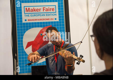 Rome. Maker Faire édition européenne, de l'Université 'La Sapienza'. L'Italie. Banque D'Images