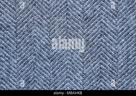Tweed gris textile pattern. Textures et fonds Banque D'Images