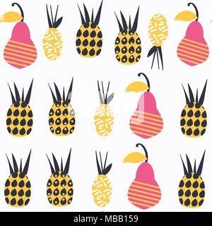 Résumé motif transparent nature fruits dans le vector. Il est situé dans le menu swatch Illustration de Vecteur
