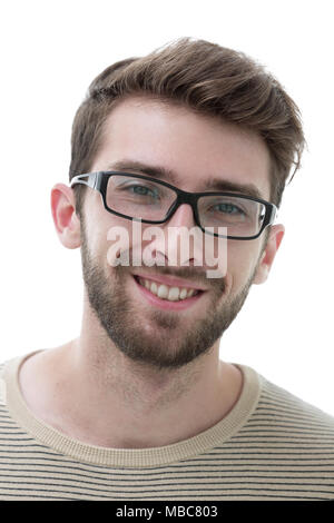 Portrait d'un jeune homme Banque D'Images