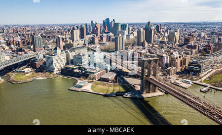 Le centre-ville de Brooklyn, New York City, NY, USA Banque D'Images