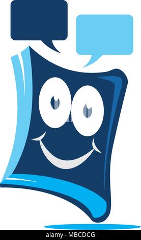 Pile de livres Logo Design Template Vector Illustration de Vecteur