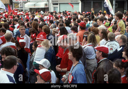 Islington a célébré l'arsenal 1994 victoire de la coupe européenne Banque D'Images