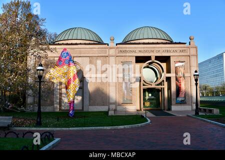 National Museum of African Art Smithsonian Institution building à Washington DC, USA Banque D'Images