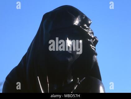 Lady Macbeth. Détail de la Memorial de Shakespeare à Stratford-on-Avon. Conçu par Lord Ronald Gower. Banque D'Images