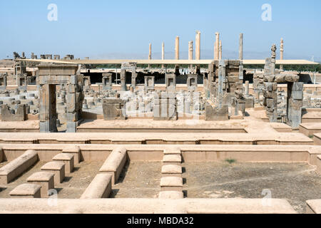 Persepolis, ancienne capitale de l'Empire perse. L'Iran Banque D'Images