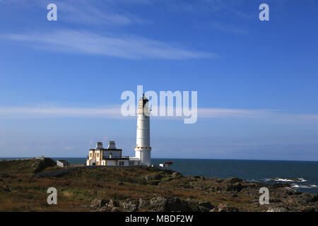 Corsewall lighthouse hotel près de Stranraer, Dumfries et Galloway, Écosse, Royaume-Uni. Banque D'Images